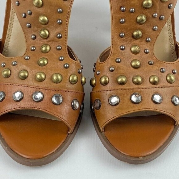 Marc Fisher Women's Peep Toe Block Heel Size 6.5 - Picture 6 of 12